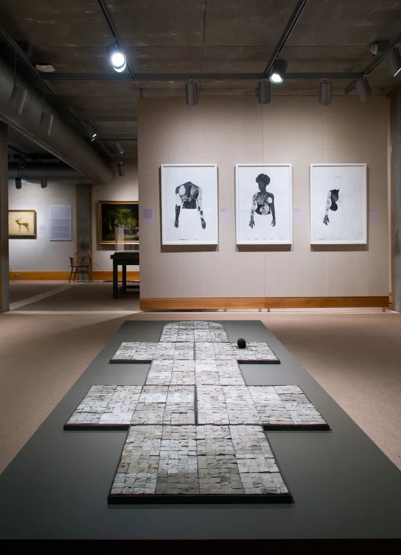 Image: Claire Barclay in 'William Hunter and the Anatomy of the Modern Museum'