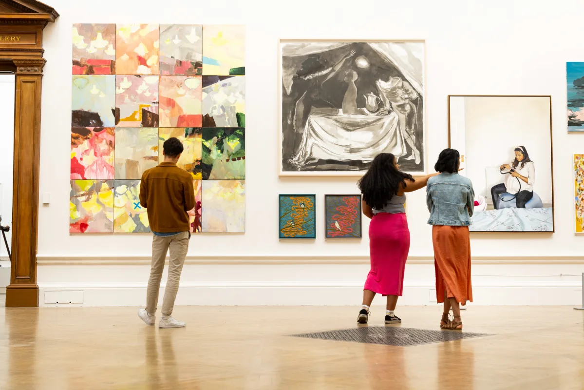 Image: Anne Rothenstein, Yinka Shonibare CBE RA, Caroline Walker and Clare Woods feature in the Royal Academy Summer Exhibition 2023