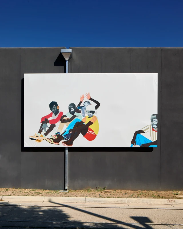 Image: Deborah Roberts: Come walk in my shoes