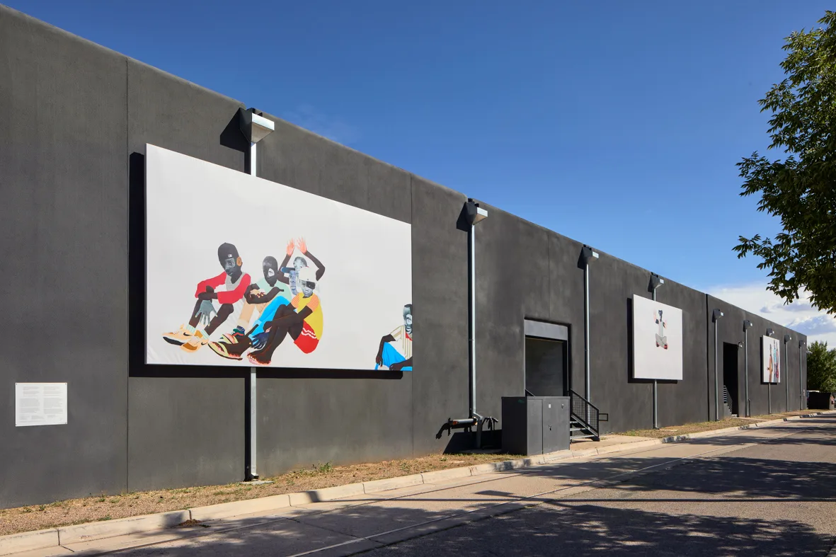 Image: Deborah Roberts: Come walk in my shoes