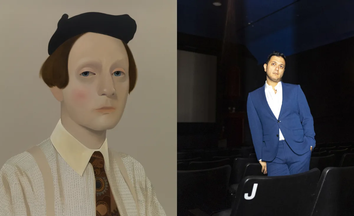 Image: InterPlay series: Nicholas Phan and Joshua Stauffer play at Stephen Friedman Gallery, New York