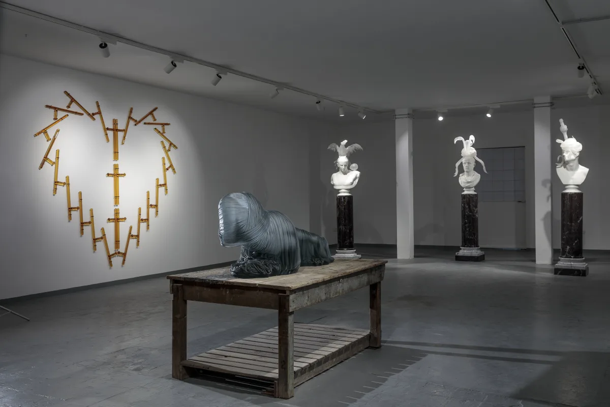 Image: Kendell Geers is featured in 'Glasstress'