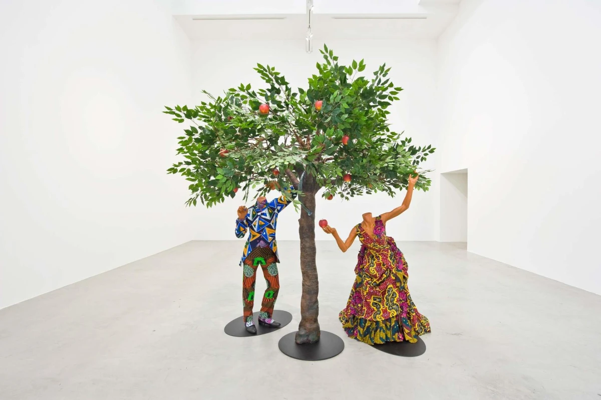 Image: Yinka Shonibare MBE in 'The Most Real Thing: Contemporary Textiles and sculpture'