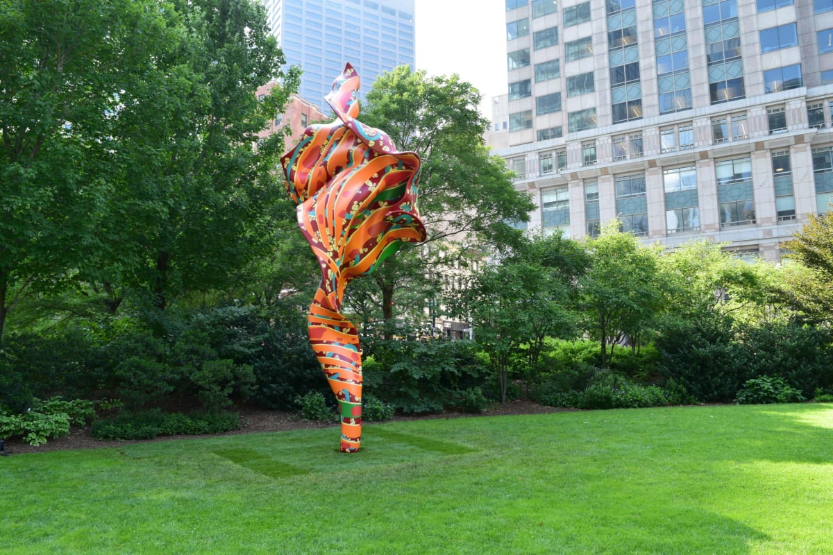Image: Yinka Shonibare's 'Wind Sculpture (SG) V' goes on public view