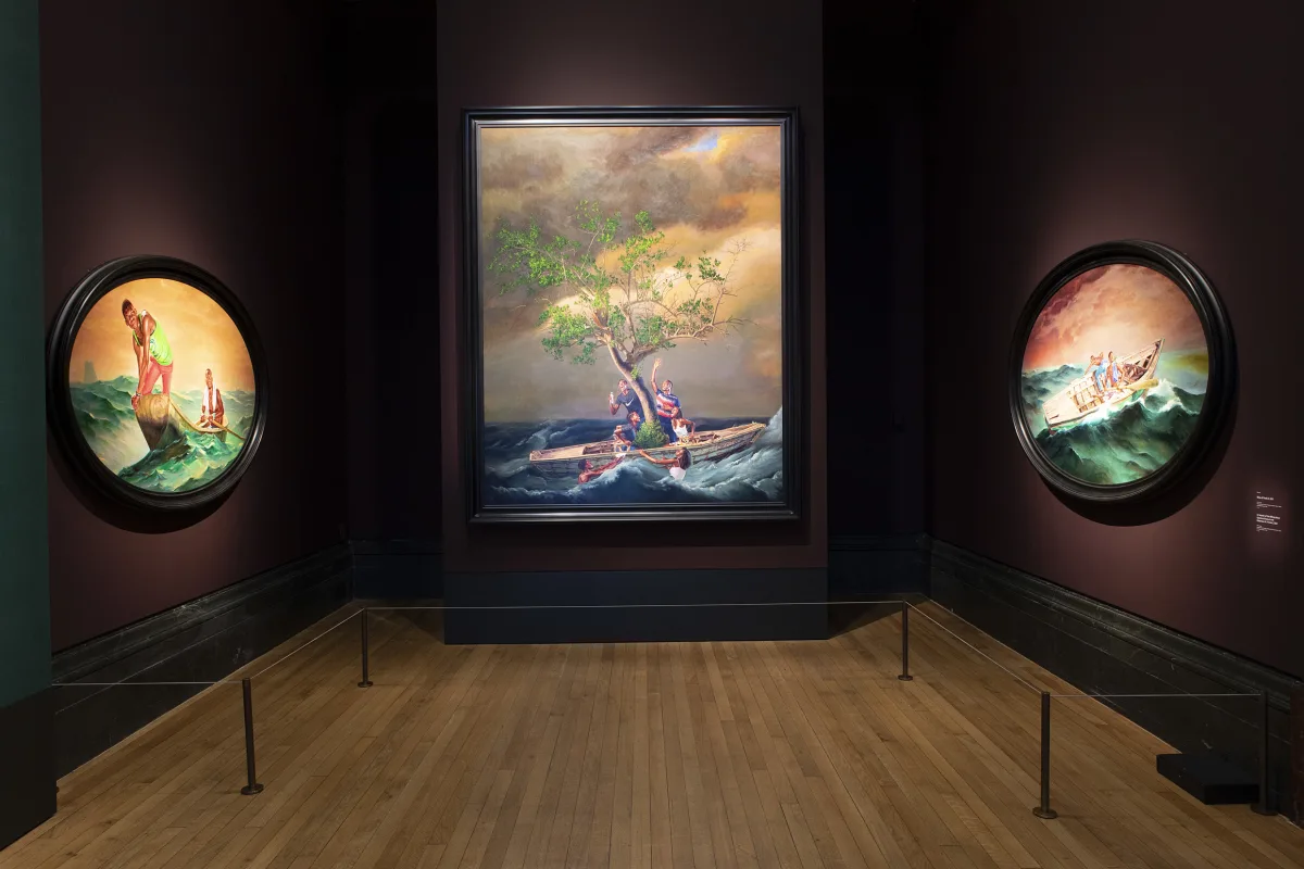 Image: Kehinde Wiley’s series ‘The Prelude’ is acquired by the rennie collection