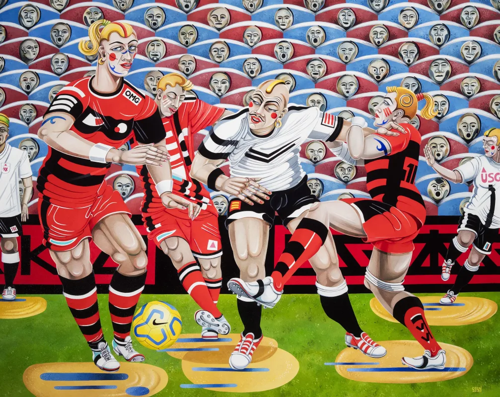 Image: Caroline Coon features in 'Mixing It Up: Painting Today'