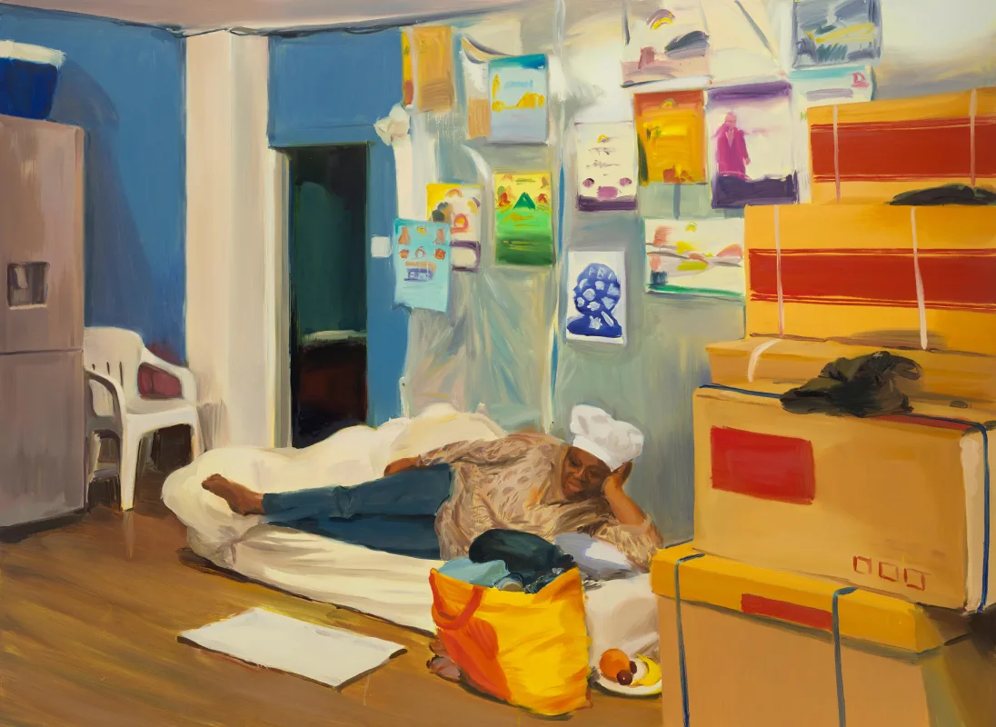 Image: Caroline Walker in conversation at the Wolverhampton School of Art