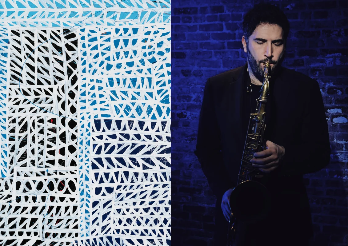 Image: InterPlay series: Sam Dillon and Tony Davis play at Stephen Friedman Gallery, New York