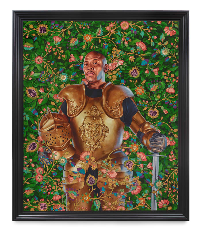 Image: Kehinde Wiley features in 'Artists Inspired by Music: Interscope Reimagined'