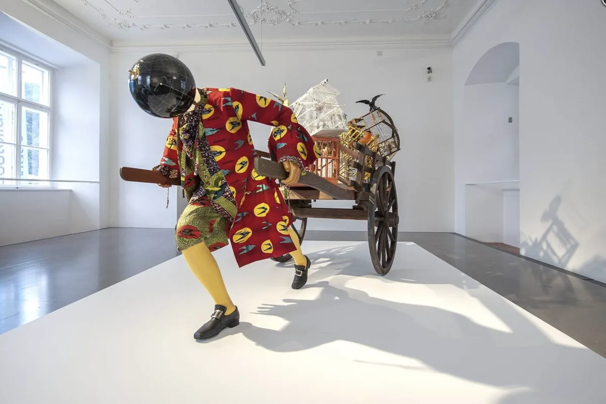 Image: Yinka Shonibare CBE, 'The Bird Catcher's Dilemma'