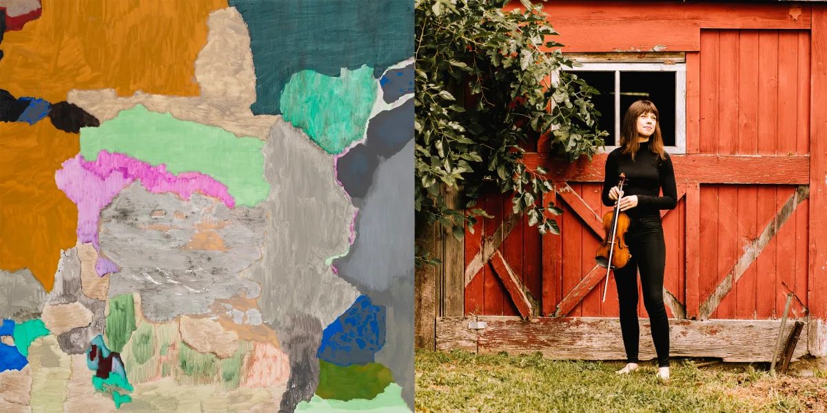 Image: InterPlay Series: Tessa Larkin plays at Stephen Friedman Gallery, New York