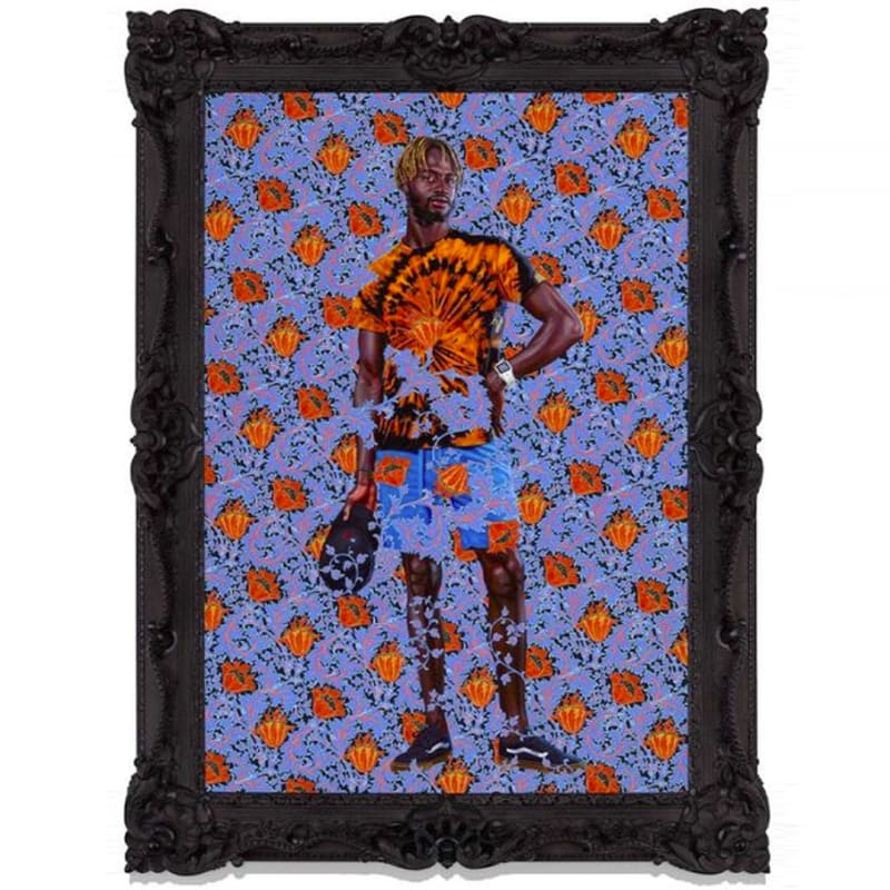 Image: Kehinde Wiley: A Portrait of a Young Gentleman