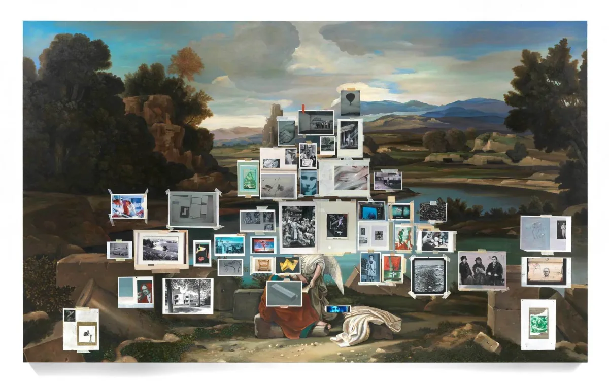 Image: Ged Quinn in conversation with Marquard Smith for Paintingresearch