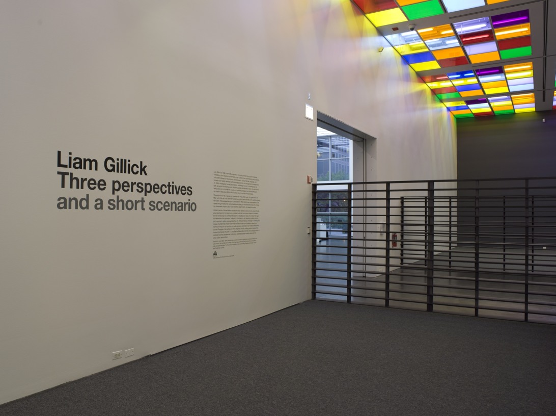 Three perspectives and a short scenario Liam Gillick