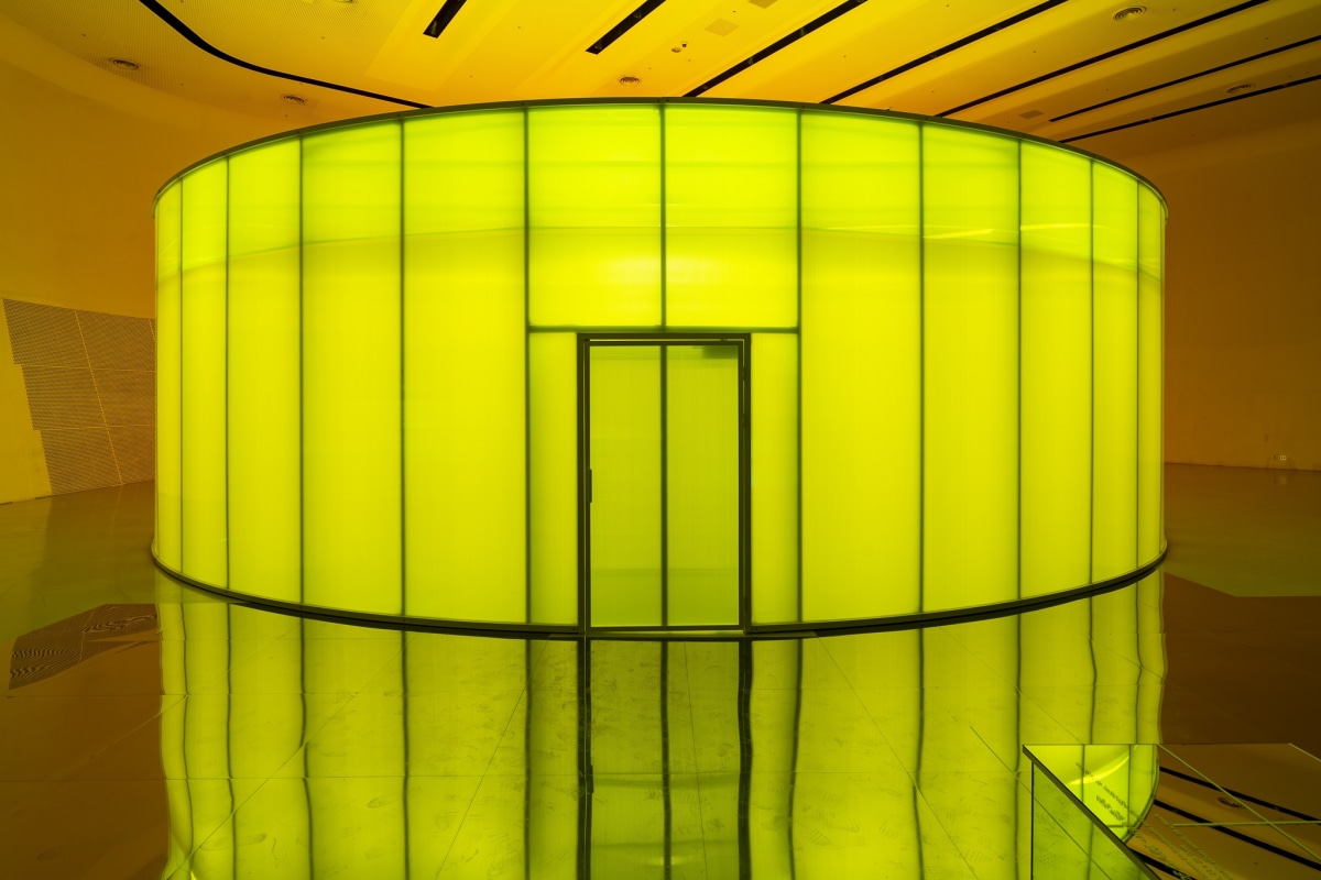 Green, Yellow and Pink Ann Veronica Janssens