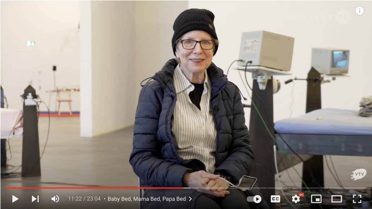 Interview: Julia Scher on her solo exhibition Maximum Security Society at Kunsthalle Zürich