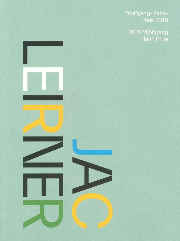 Jac Leirner Wolfgang-Hahn-Preis 2019