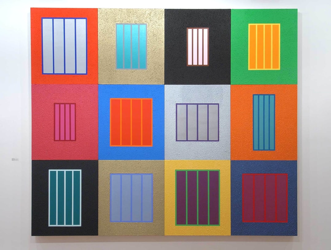 Peter Halley: Conspiracy Theory, Galerie Thaddaeus Ropac Paris Marais, 2004