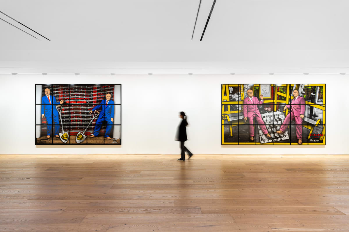 Gilbert & George NEW NORMAL URETHRA EXHIBITION