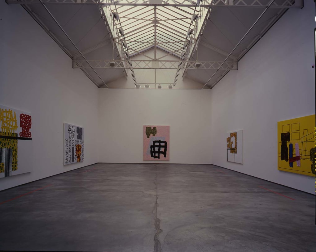 Jonathan Lasker Thaddaeus Ropac