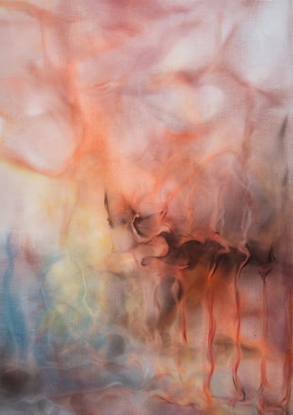 Oliver Beer Resonance Paintings: The Cave