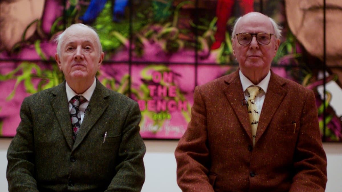 Gilbert and George preserve their greatest moments A preview visit of their new art centre with Jonathan Jones