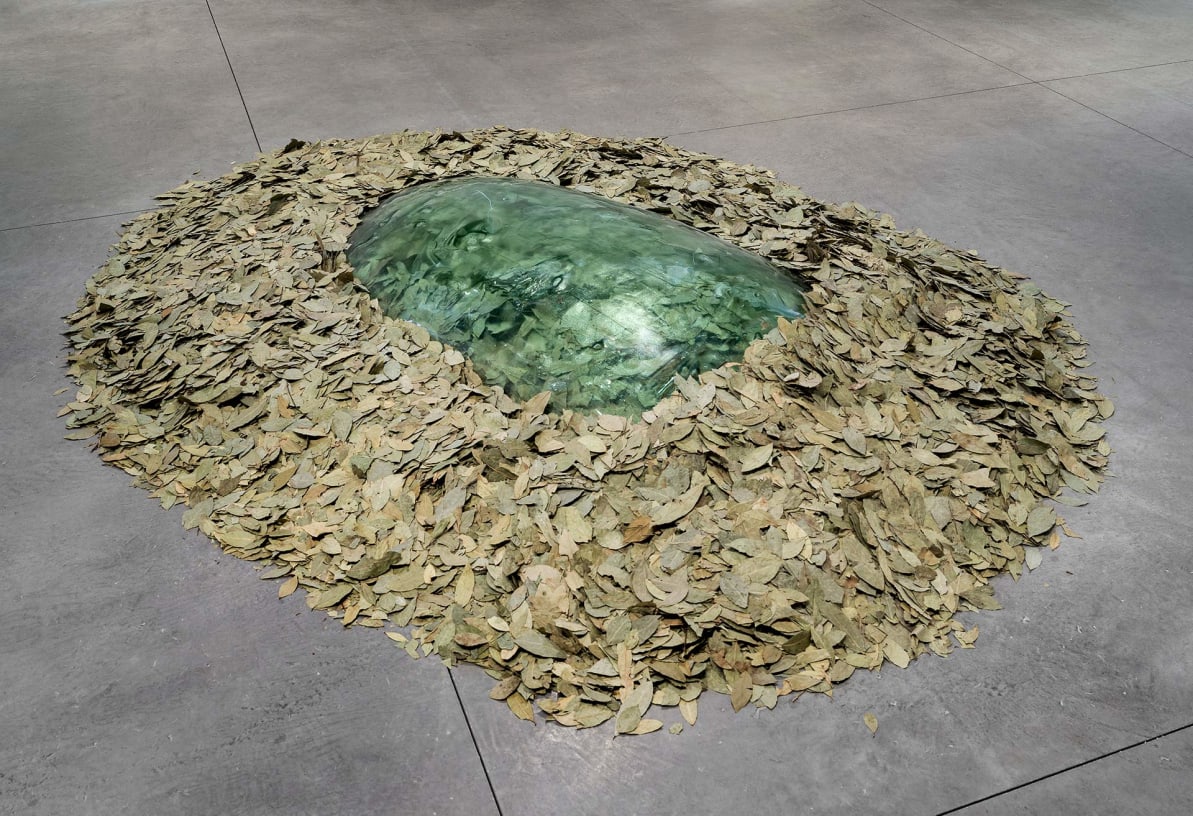 Joseph Beuys & Wolfgang Laib: Arts of the Earth Group show featuring works by both artists at the Guggenheim Bilbao