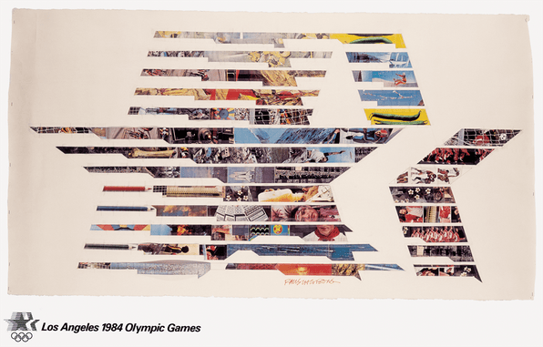 Robert Rauschenberg 5 of the Most Memorable Artist-Designed Olympics Posters