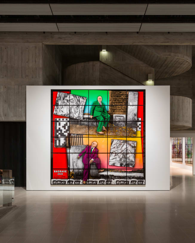 Review of Gilbert & George at the Hayward Gallery A pulsating panorama of sex, violence and glorious urban grime
