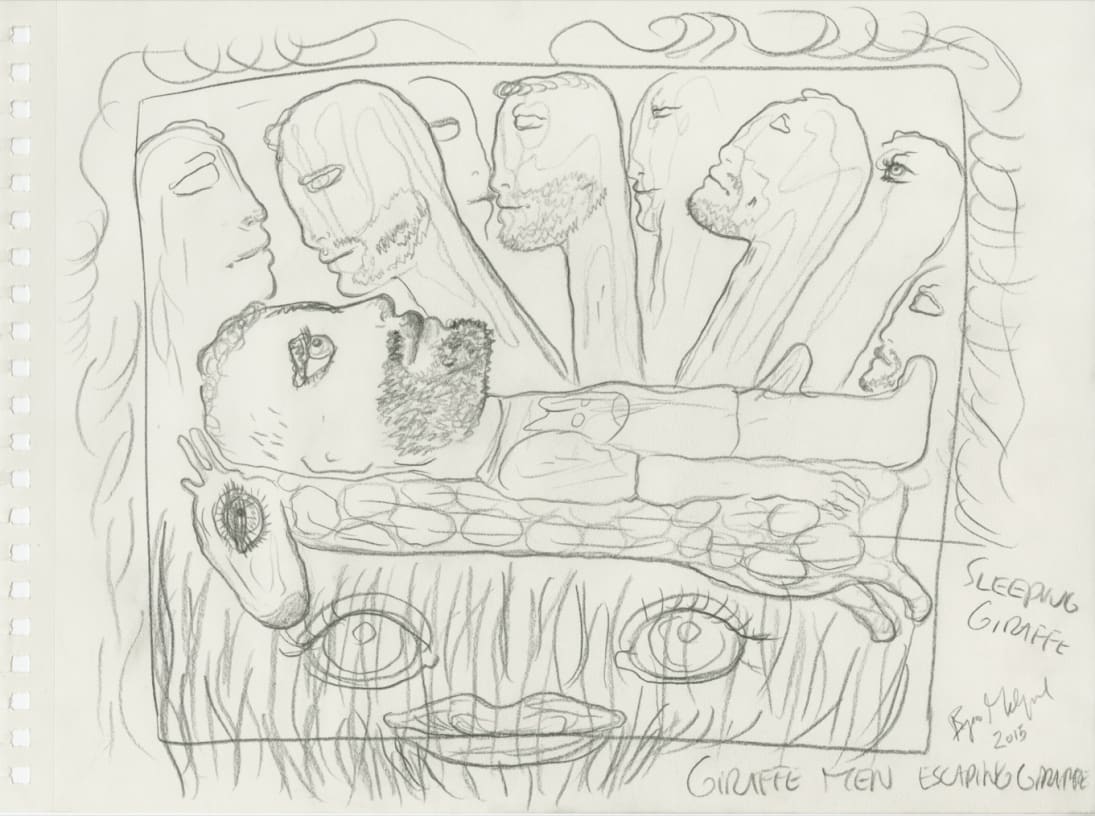 Bjarne Melgaard in Nordic Noir Group show at the British Museum