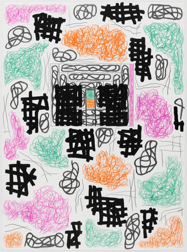 Jonathan Lasker: Drawings and Studies Solo exhibition at Frye Art Museum