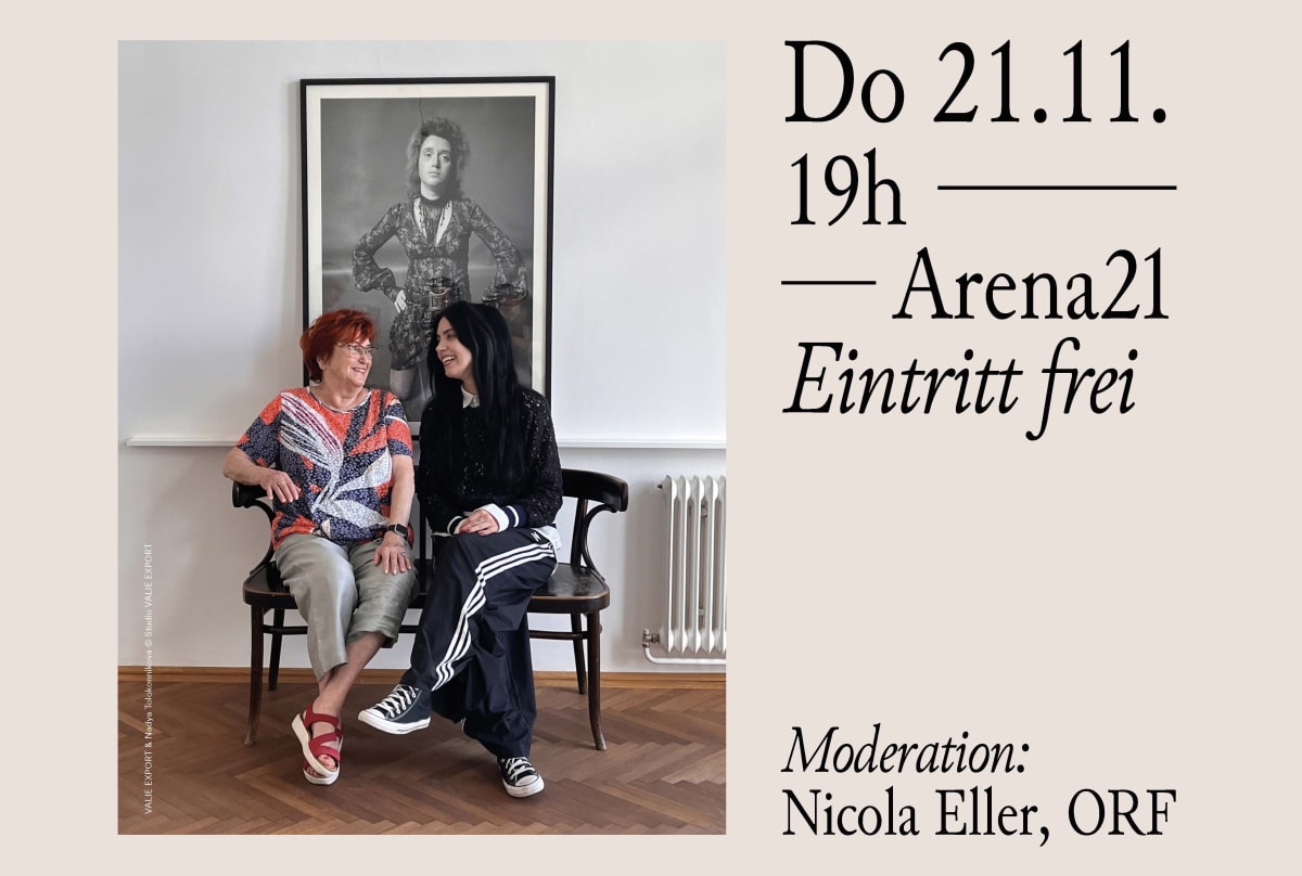 MQ Artist Talk VALIE EXPORT & Nadya Tolokonnikova