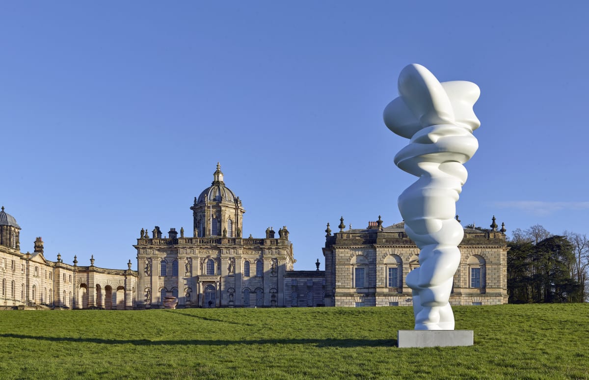 Tony Cragg at Castle Howard Stage set for Bridgerton and Brideshead, and now for a full-dress Tony Cragg show