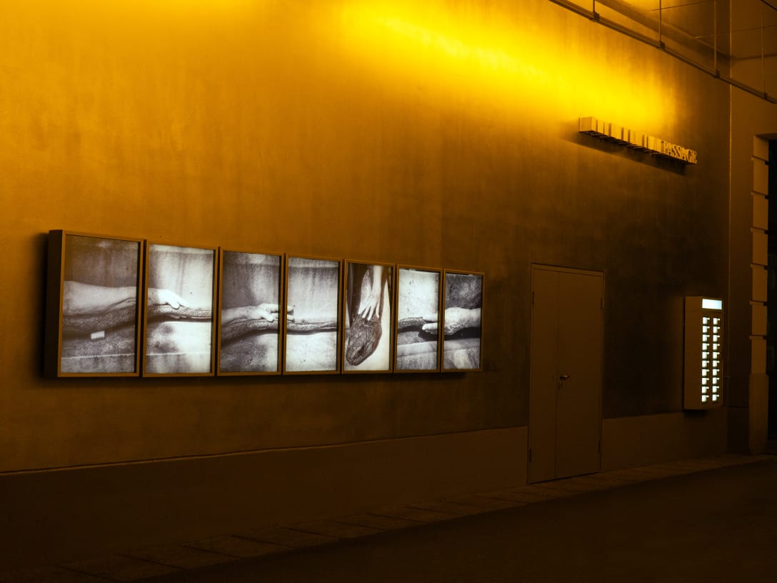 VALIE EXPORT. HAUT-DIALOG (SKIN-DIALOGUE) / SHORT FILMS Performance Passage. Space for Poetics of the In-between