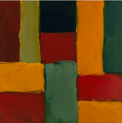 Sean Scully at Collection Lambert, Avignon Exhibition including 'Arles Nacht Vincent' (2015)