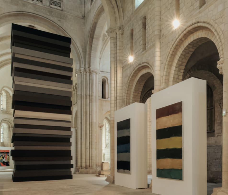 Sean Scully at Église Saint-Nicolas in Caen Divine Art