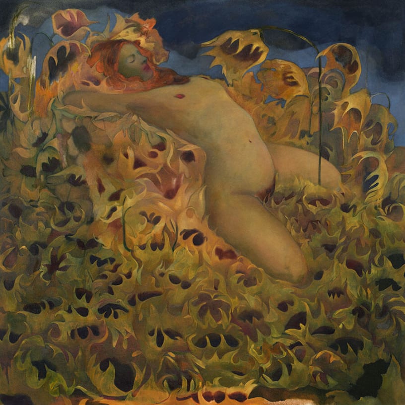 Eva Helene Pade Reframes Sacrifice as Resistance The artist’s visceral canvases recast the relationship between femininity and violence