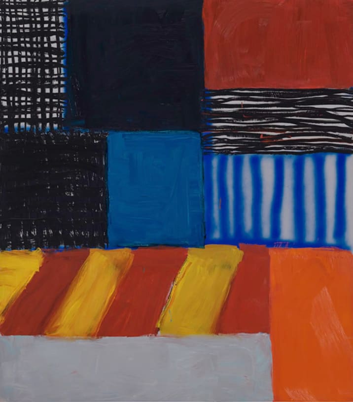 Sean Scully on 'Rabat Blue' Commentary on his work