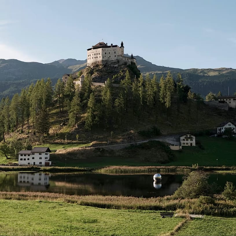 Not Vital’s castle in the Alps: ‘They say it has 100 rooms’ After living on almost every continent, the Swiss...