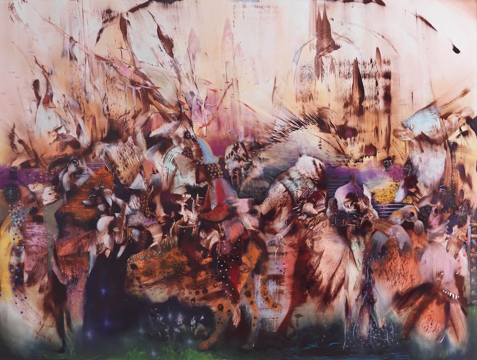 A Brush with Ali Banisadr