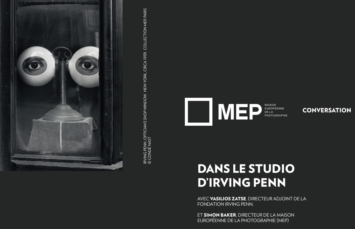 In the studio of Irving Penn A conversation between Vasilios Zatse and Simon Baker