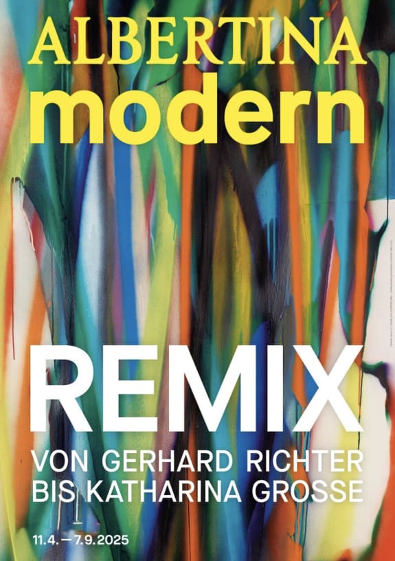 Stephan Balkenhol, Georg Baselitz & Daniel Richter ist part of the group show 'Remix' at the Albertina modern in Vienna