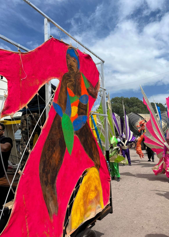 Alvaro Barrington at Glastonbury Festival In collaboration with Notting Hill Carnival