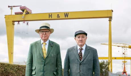 Gilbert & George Scapegoating Pictures For Belfast