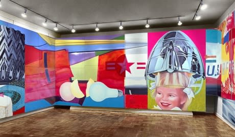 James Rosenquist Estate Paint­ing As Im­mer­sion