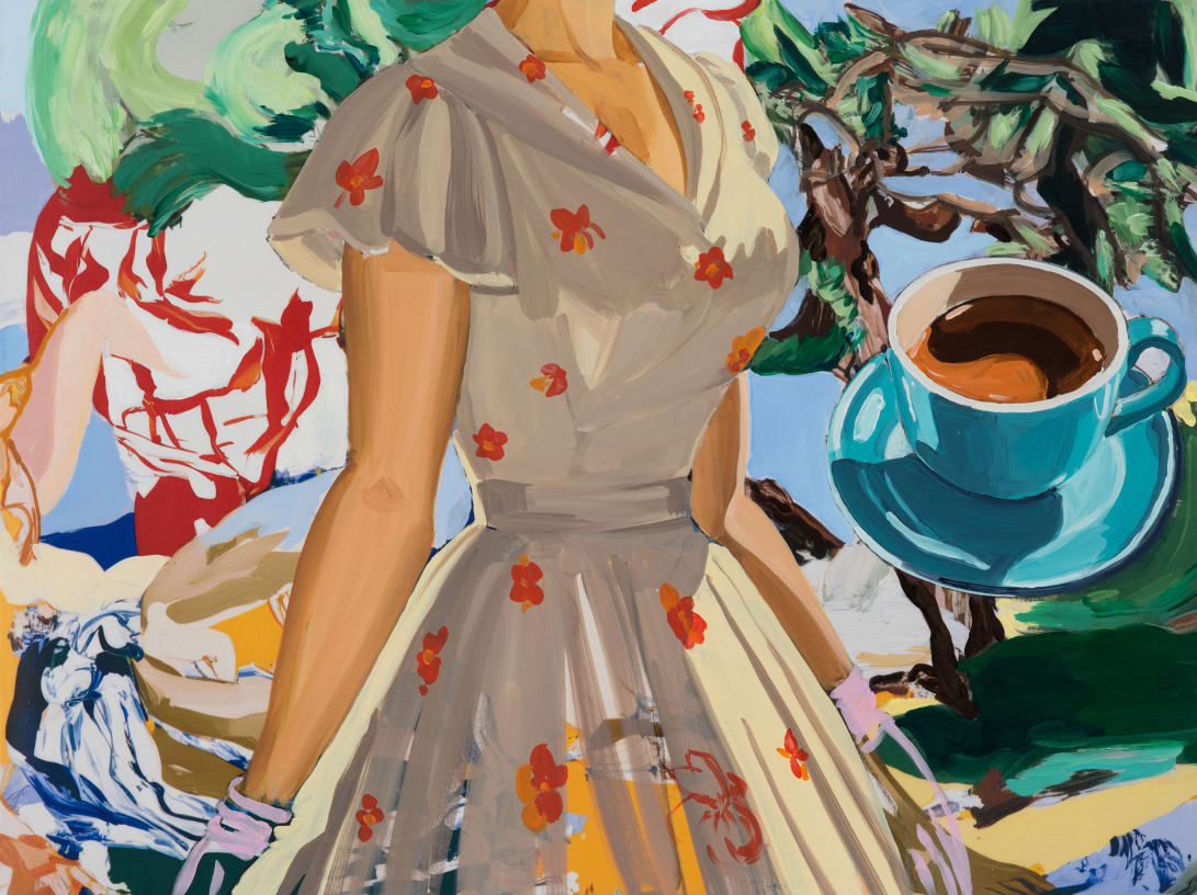 Artist David Salle on using an AI model to enhance his painting practice ‘We tried to train it like it...