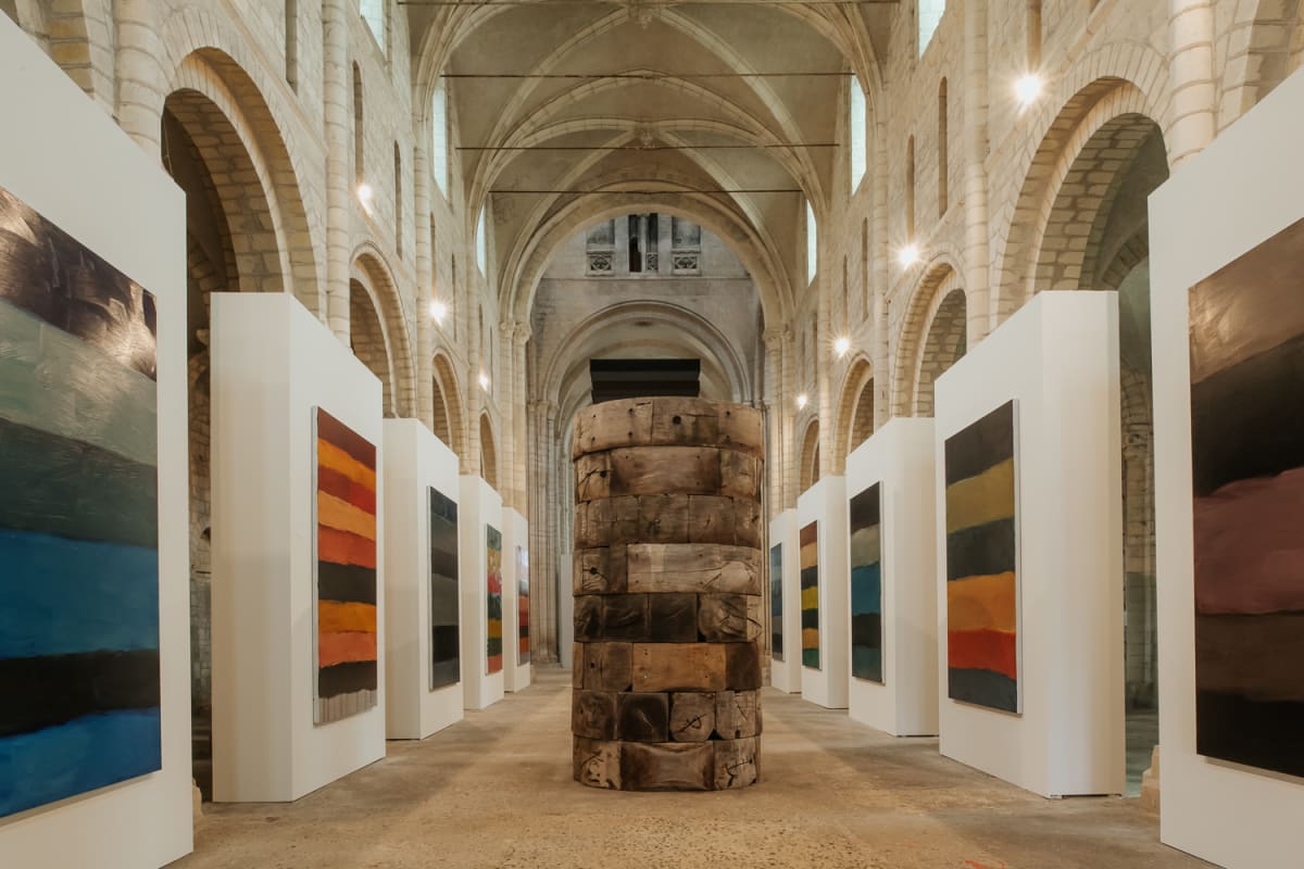 Sean Scully in France Review of Sean Scully's work at Église Saint-Nicolas, Caen