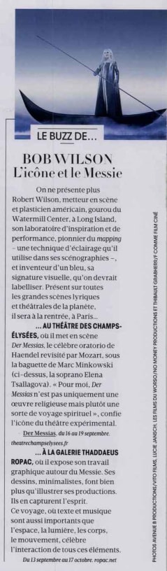 Bob Wilson: L'icône et le Messie