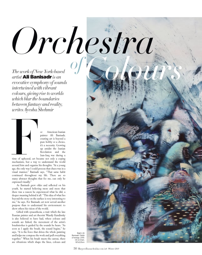 Ali Banisadr. Orchestra of Colours
