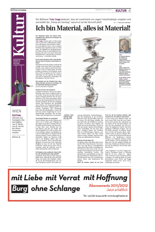 Ich bin Material, alles ist Material!